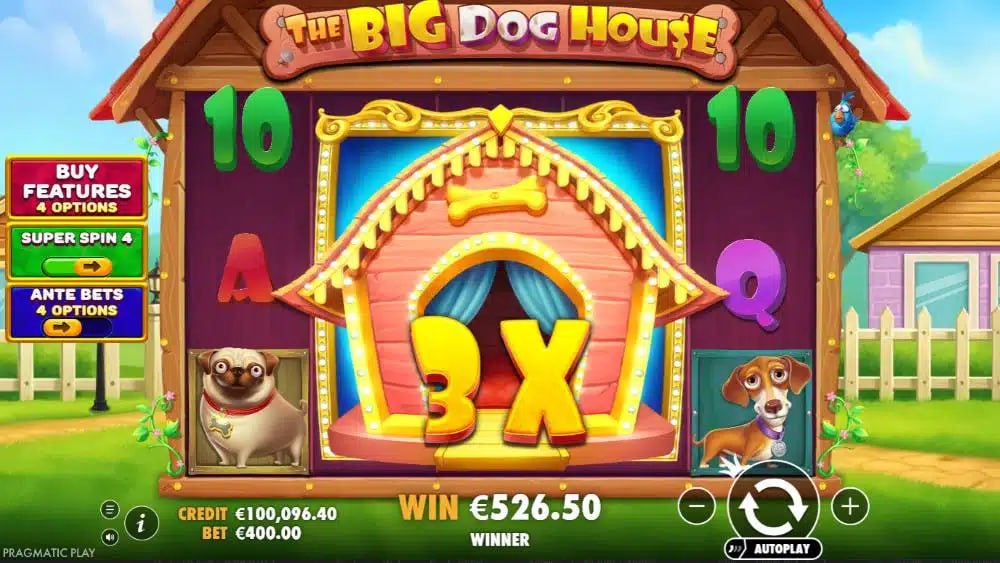 The Big Dog House Bonus